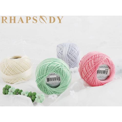 Size 8 Pearl Cotton Embroidery Thread 10 Balls Set For Cross Stitch 43Yards 5Grams Per Ball Singed Mercerized Egyptian Cotton