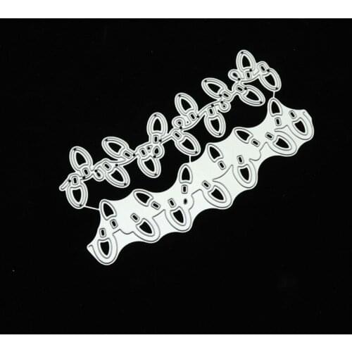 Christmas neon lace Metal Cutting Dies DIY Scrapbooking Paper Photo Album Crafts Mould Cards Blade Punch Stencils