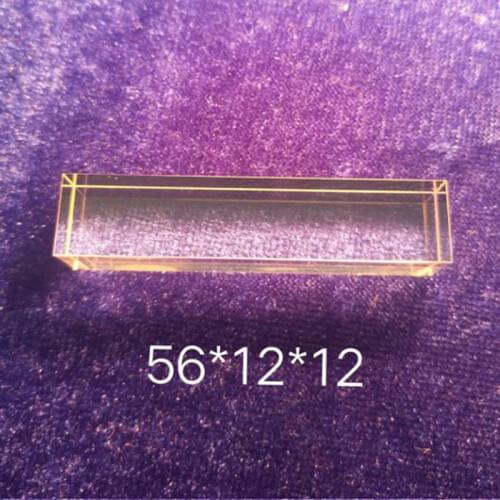 56*12*12 MM Sapphire light crystal with high temperature resistance,good light transmittance and electrical insulation