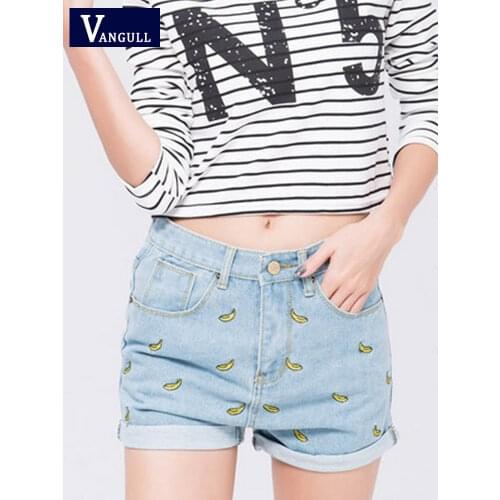 Женские джинсовые шорты Vangull China At AliExpress