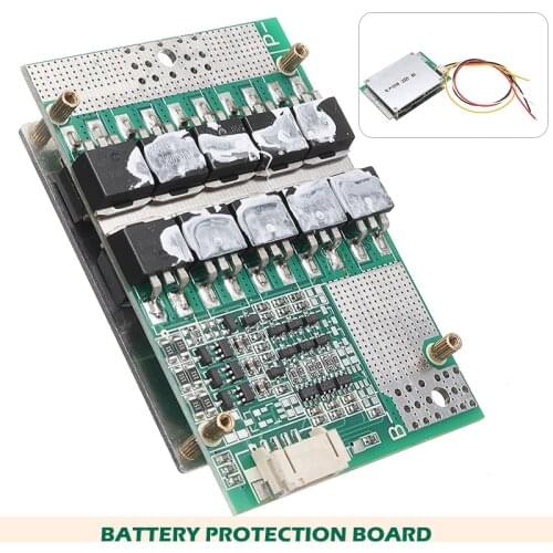 High Quality 3 Series 12V Lithium Battery Protection Board With Balance For Li-ion Lithiums 18650 Batteries