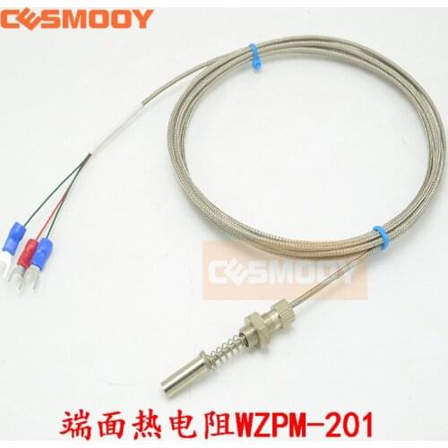 WZPM-201 PT100 Platinum Resistance Temperature Sensor M8 Thread Temperature Probe