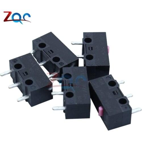 10pcs 12.8x5.8x6.5mm Mouse Microswitch Stable Pushbutton Micro Switch Switches 12.8*5.8*6.5mm
