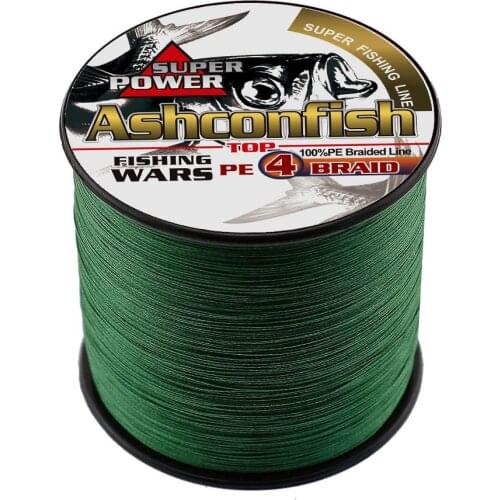 500M Brand new 4strands Japan Multifilament 100% PE supper strong Braided Fishing Line 6LB -80LB braided wires for sea fishing
