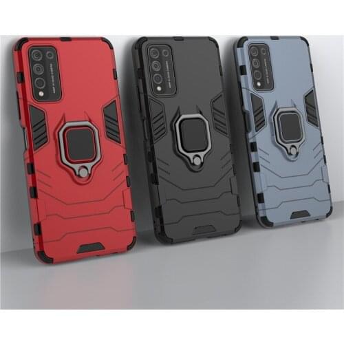 Ring Holder Case For Huawei Honor 10X Lite Case 9A 9S 9C X10 Max 9X P40 Lite E Cover Armor Phone Bumper For Honor 10X Lite Funda