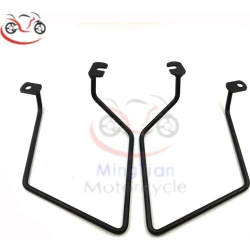 For Kawasaki W400 W650 W800 Motorcycle Saddlebag Support Bracket Side Mount Trunk Bag Holder W 400 650 800