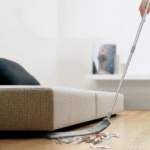 Bed Bottom Cleaning Artifact Household Retractable Chicken Feather Crevice Dust Cleaning Artifact Drag Bed Bottom Cleaning Brush