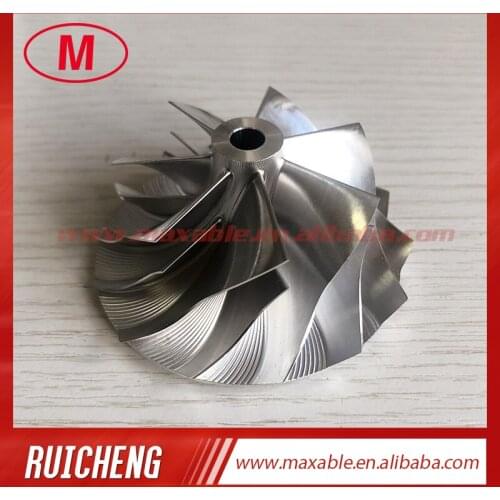 TD05H 20G reverse 52.56/68.01mm 7+7 blades 49179-43400 high performance Turbo milling/aluminum 2618/billet compressor wheel