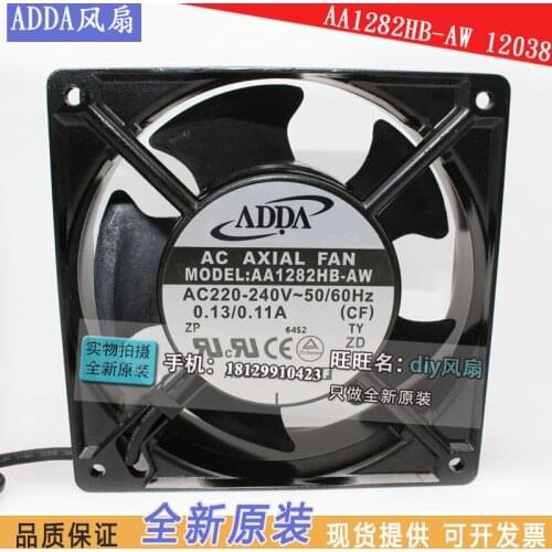 NEW ADDA AA1282HB-AT AA1282HB-AW 12038 220V 12CM cooling fan