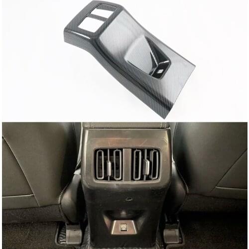 Car Styling Rear Air Condition Vent Outlet Frame Cover Trim ABS Chrome For Hyundai ix35 2021