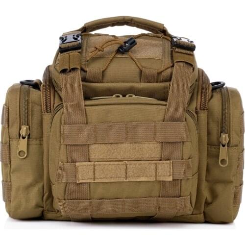 Fishing Bag Men Women Multifunctional Waterproof Outdoor Waist Shoulder Bag Case Reel Lure Storage Bag Fishing Tackle