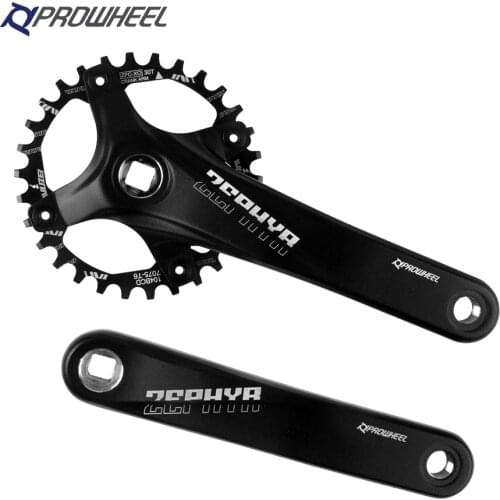 Prowheel Bicycle Crank Sprocket 104BCD MTB Bike Square Hole 170mm 175mm Crankset 32T 34T 36T 38T 40T 42T Narrow Wide Sprockets