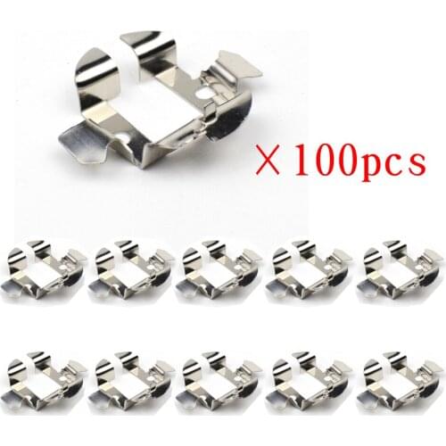 100Pcs Led H7 Headlight Adapter Base For HID Xenon Car Headlights Retainer Clips Kit Car-styling Headlight Bulb Holders D026