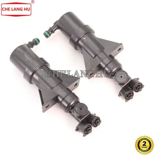 2pcs For Audi A4 RS4 B5 1999 2000 2001 2002 Car-styling Front Headlight Washer Sprayer Nozzle Cylinder Jet