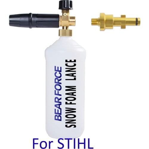 Foam Generator Snow Foam Lance Foam gun Foam Maker Foam Bottle Foam Tank for STIHL RE High Pressure Washer Car Clean Foam Washer