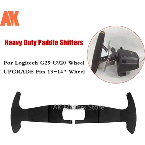 G29 Heavy Duty Paddle Shifters For Logitech G29 G920 Racing car RC game Modification Wheel UPGRADE 13-14" Concave steering wheel