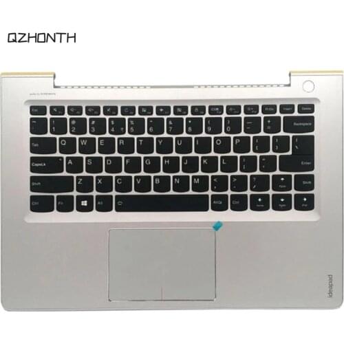 Used Palmrest Upper Case For Lenovo IdeaPad 510S-14 310S-14 510S-14ISK 310S-14ISK 310S-14IKB US Keyboard