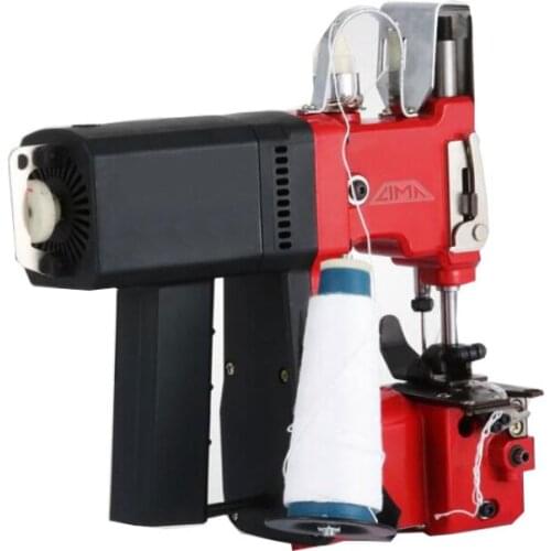 Portable rice jute automatic bag closer sewing machine