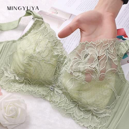 Detachable double-shoulder womens underwear bra with large size and no rims to gather and collect the pair of breasts