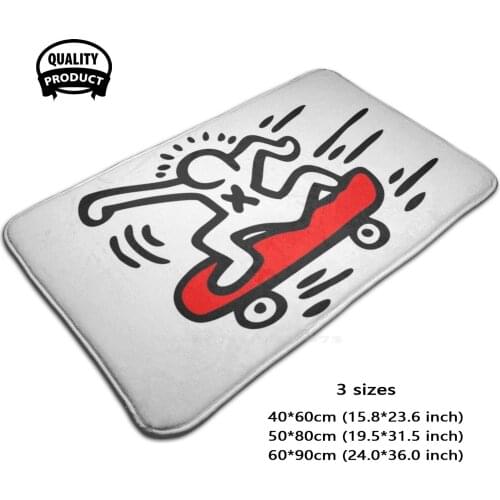 - Skate Lover / 1988 / Talking Heads / Abstract / Pop Art 3D Soft Non-Slip Mat Rug Carpet Foot Pad Skate Lover 1988 Talking