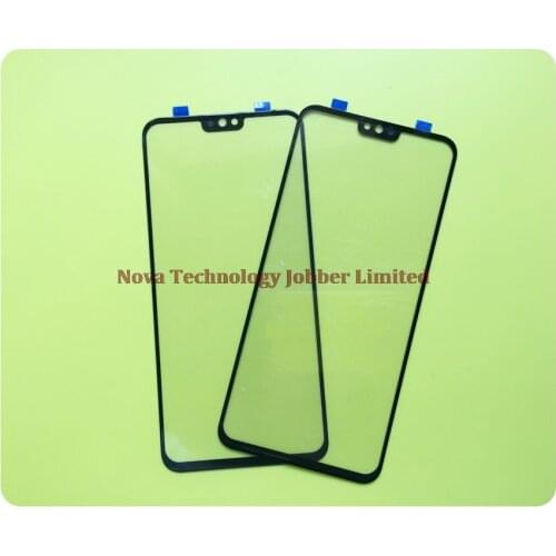 Wyieno 10Pcs/Lot Honor8X Front Glass Panel For Huawei Honor 8X View 10 Lite Glass Lens Screen ( Not Touch Sensor Digitizer )