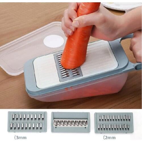 045 Multifunctional shredded potato and vegetable chopper household shredder cutting flowers and dices
