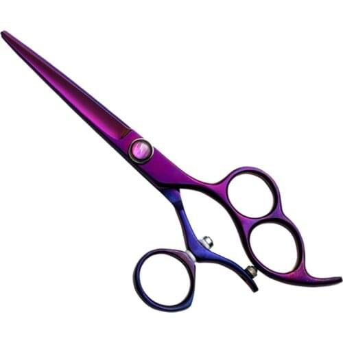 6.0 Inch Right-Handed Single Cutting Shears Swivel Handle Japanese Stainless Steel Hair Scissors