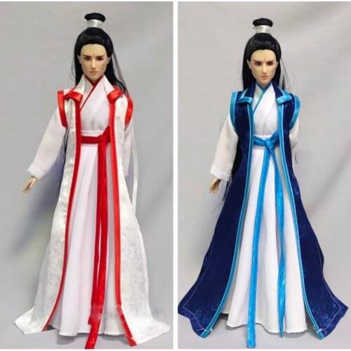 1/6 Figure Doll OB27 30cm Barbi Blyth 1/4 1/3 BJD Clothes Ancient Costume Hanfu Dress Outfit For BJD/SD Girl or Boy SD17 B0275