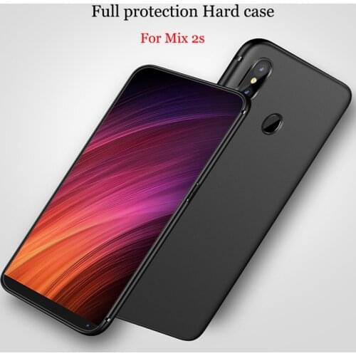 2pcs For Xiaomi Mi Mix 2s Case Ultra Thin Hard Case for Xiaomi Mi Mix 2s 2 s Phone Back Cover For Xiomi Mi Mix2s 2018 New shell