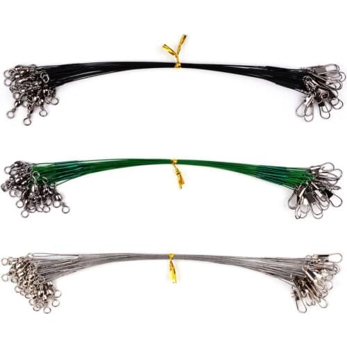 20pcs Fishing Lines Delicate Design Anti-bite Front Conductor Fishing Line Outdoor Fishing Gear