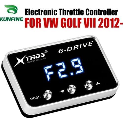 Car Electronic Throttle Controller Racing Accelerator Potent Booster For Volkswagen GOLF VII 2012-2019 Tuning Parts Accessory