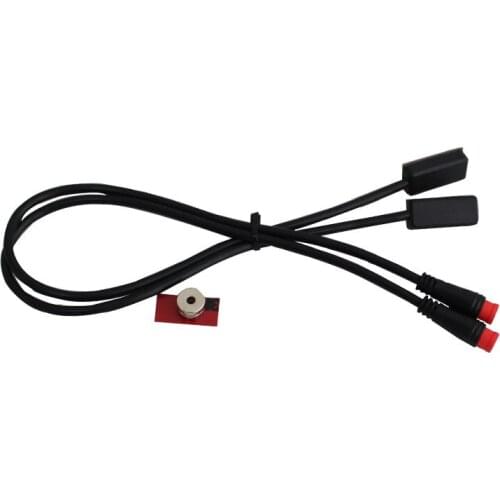 E-Bike Hydraulic Brake Sensor Waterproof 2 Pins Connector Electric Bicycle Hydraulic Brake Sensors Magnet Kit Cycling Accessory