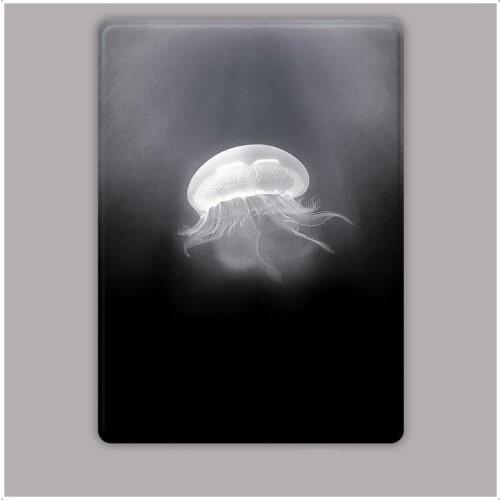 For Ipad Pro 11 10.2 Air 4 Mini 4 5 Case Jellyfish Protective Sleeve Net Red Anti-drop Dark Simple