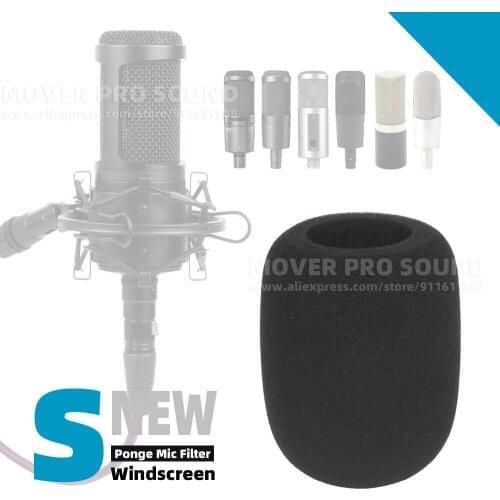 Sponge Microphone Windshield For Audio Technica AT2020 AT4033A AT4040 AT 2020 4040 4033 A 4033A Anti Pop Filter Mic Windscreen