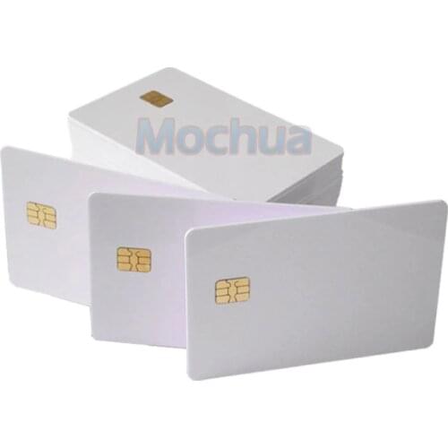 Contact SLE4442 Chip ISO7816 PVC Smart IC Card -10pcs