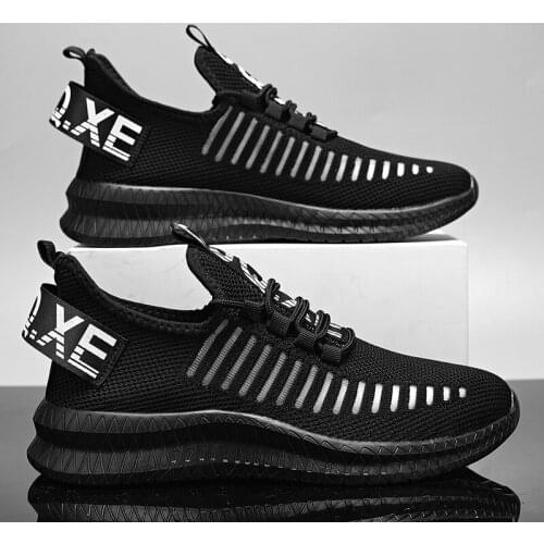 Fashion 2021 Summer Breathable Sport Shoes Men Lightweight Running Jogging Sneakers Zapatillas Hombre Size 39-46 Mens Trainers