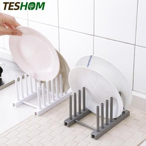 Kitchen Sink Drain Rack Storage Organizer Dish Drying Rack Holder Shelf Drainer Cocina Plastic Plate Cups Stand Display Holder