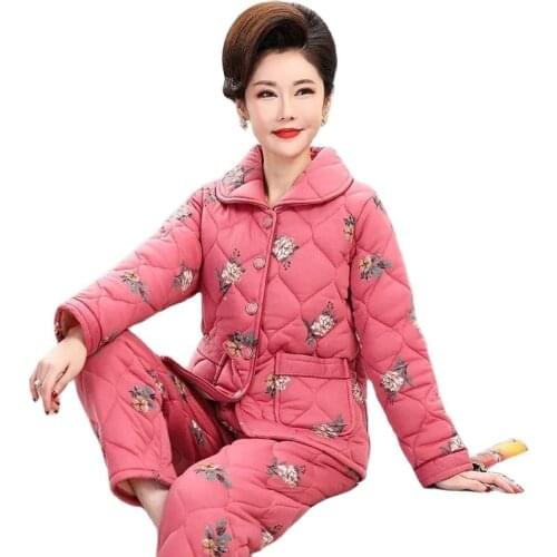LIUAP&ZYAN Women's Warm Pajamas