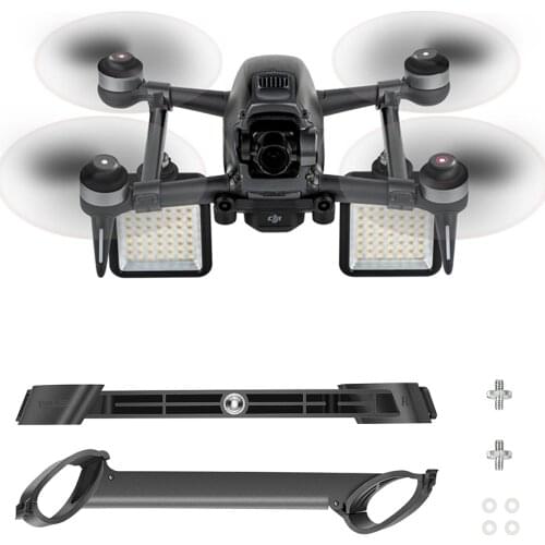 For DJI FPV Comob Drone Arm Bracer Effectively Enhance Strength Expandale Part Holder LED Light Kit Night Flying Set Accessories