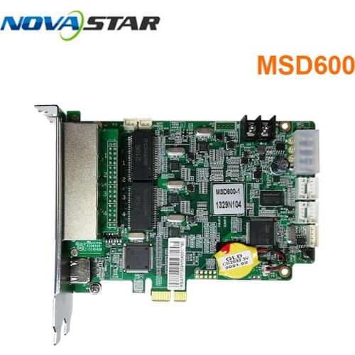 NOVA MSD600 led sending card LED RGB full color led video display panel video wall screen controller