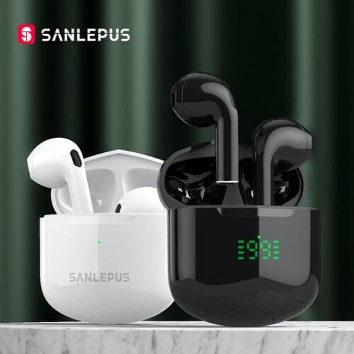 NEW SANLEPUS SE12 Pro Wireless Headphones Bluetooth Earphones TWS Gaming Headset HiFi Stereo Earbuds With Mic For iPhone Android