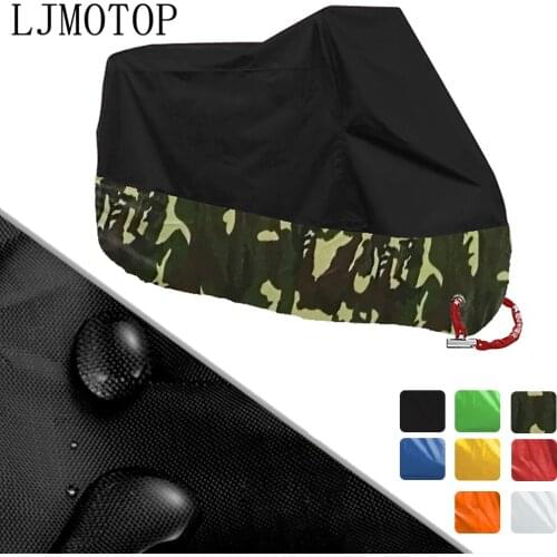 Motorcycle Cover Dustproof Waterproof Sun Block Protector Case Tent For yamaha xt 600 mt10 mt 09 tracer suzuki drz/ltz 400