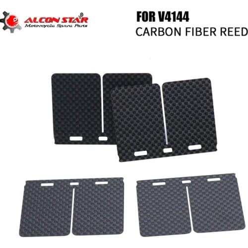 Alconstar- V4144-1 Intake Reed Valve Carbon Fiber Reed Plate For Yamaha YFZ350 YFZ 350 Banshee350 RX135 RXZ135 YZ125 DT175 RD350