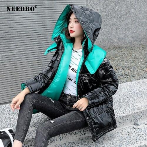 Winter Jacket Women Hood Casual Warm Solid Parka Coat Lady Puffer Jacket Oversize Padde Feminine Coat Women OutwearJacket 2020