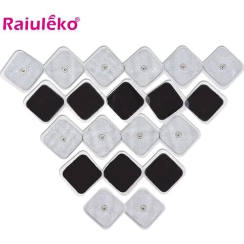 100Pcs Tens Electrode Pads Massage Patch Electrical Stimulator Digital Meridian Machine Full Body Relax Muscle Therapy Massager