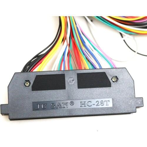 2 pcs Jamma Wire Harness Connector Protective Shell Plastic Cover Arcade Cable Accessories