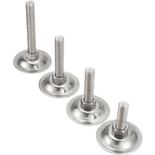 2pcs/set Stainless steel foot cup screws M10*80/100/120/150 mm Anchor bolts screw