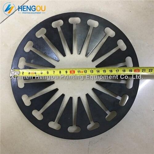 4 Pieces Hengoucn GTO MO Printing Machine Spring Sheet of GTO Adjusting Disc OD 205mm