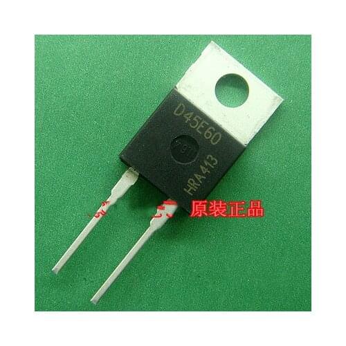 5PCS 10PCS IDP45E60 TO-220 D45E60 TO220 45E60 600V 45A New and original