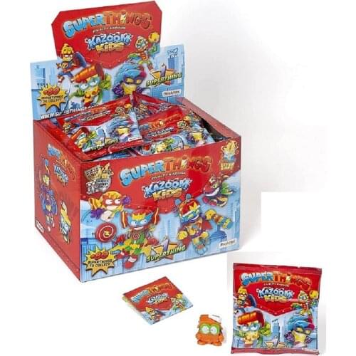 SuperThings-50 envelope box, each envelope contains 1 SuperThing and a 1 Checklist (pre-sale New Series 8)